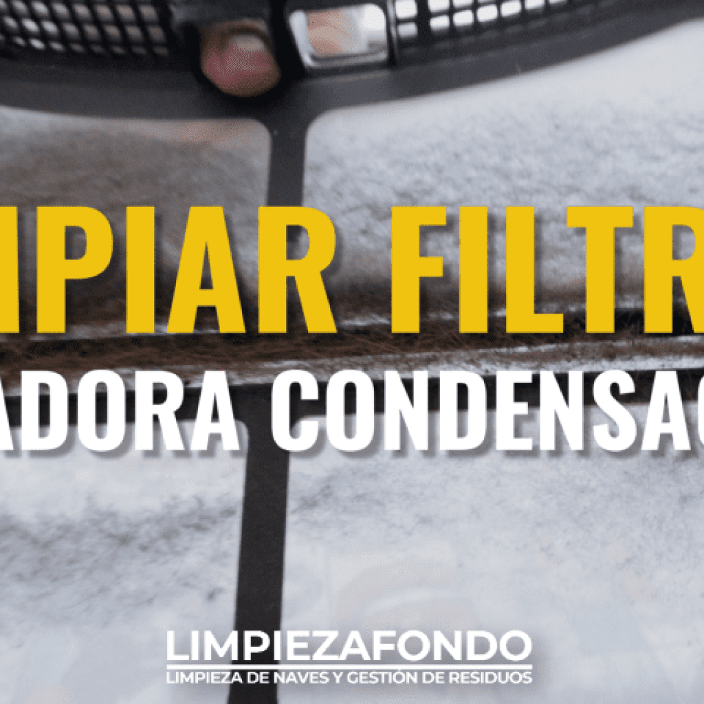 Limpieza de filtros de la secadora