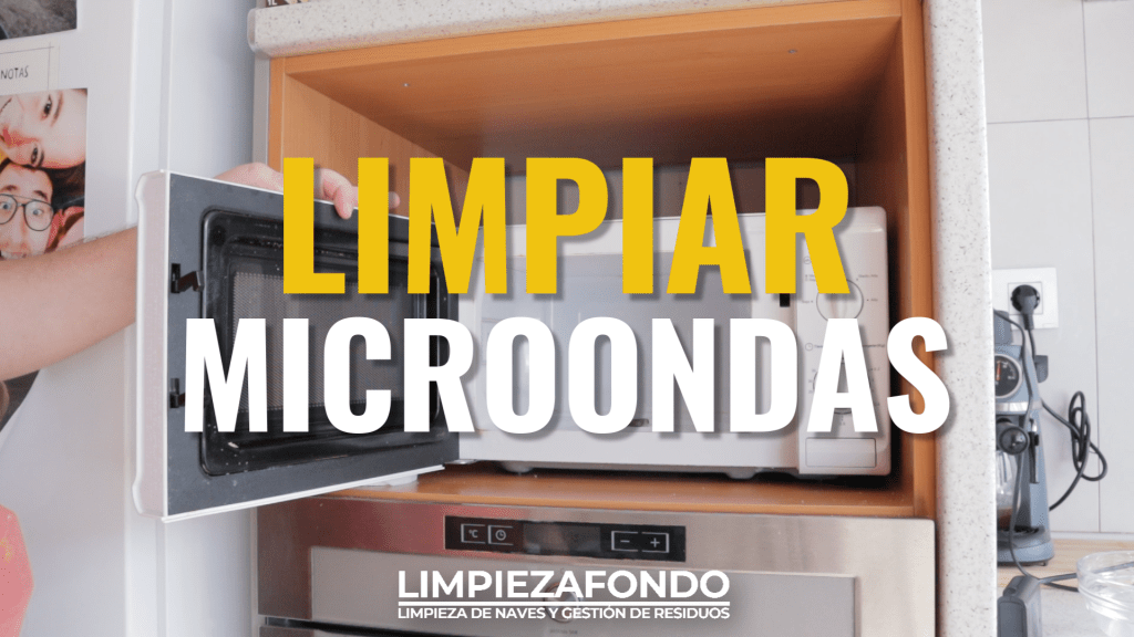 Cómo limpiar el microondas