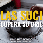 Cómo limpiar una olla quemada